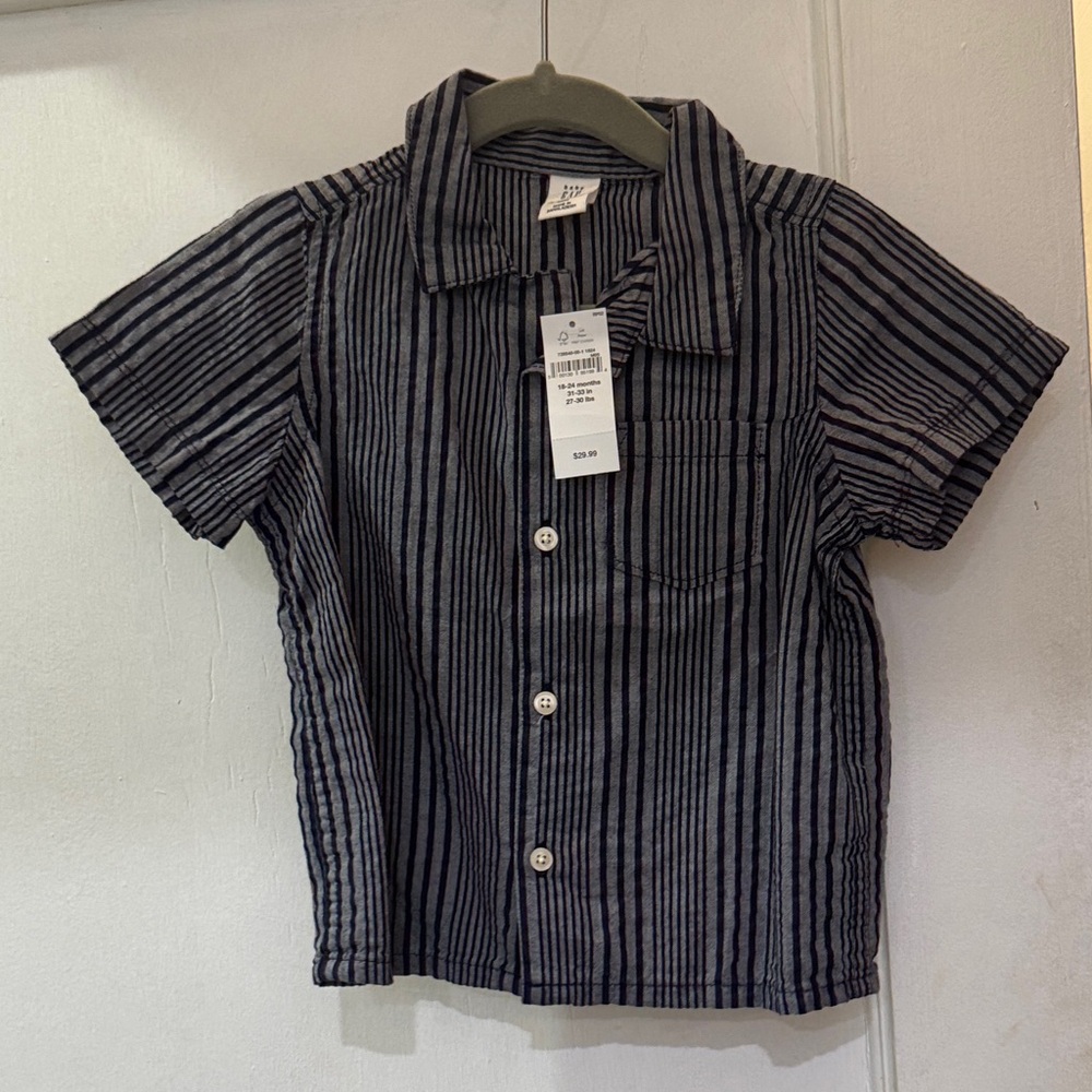 NWT Baby Gap Striped Shirt